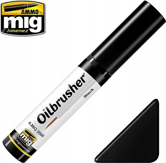 Picture of Vallejo Ammo: Oilbrusher - Black (10 ml)