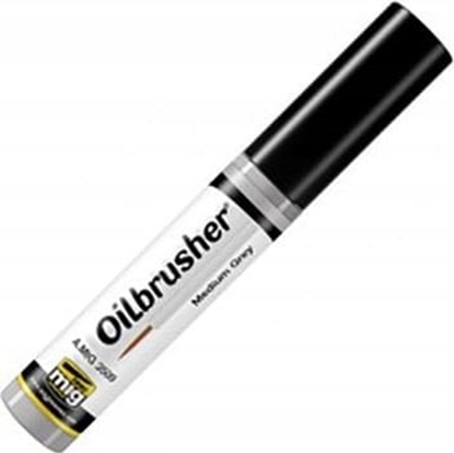 Attēls no Vallejo Ammo: Oilbrusher - Medium Grey (10 ml)