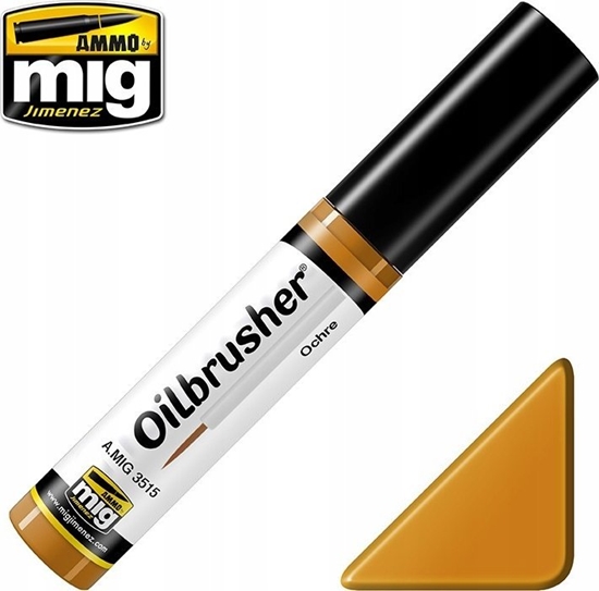 Picture of Vallejo Ammo: Oilbrusher - Ochre (10 ml)
