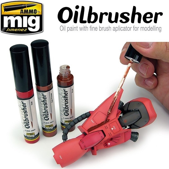 Picture of Vallejo Ammo: Oilbrusher - Rust (10 ml)