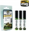 Attēls no Vallejo Ammo: Oilbrusher Set - Green Tones Set