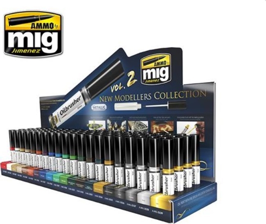Picture of Vallejo Ammo: Oilbrushers Display N2 (80)