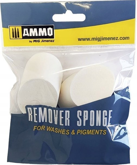 Picture of Vallejo Ammo: Remover Sponge for Washes & Pigments - Split Face Weathering Blending Pad (2)