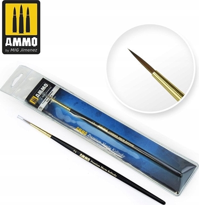 Attēls no Vallejo Ammo: Round Brush - Premium Marta Kolinsky 2