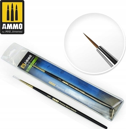 Attēls no Vallejo Ammo: Round Brush - Premium Marta Kolinsky 5/0