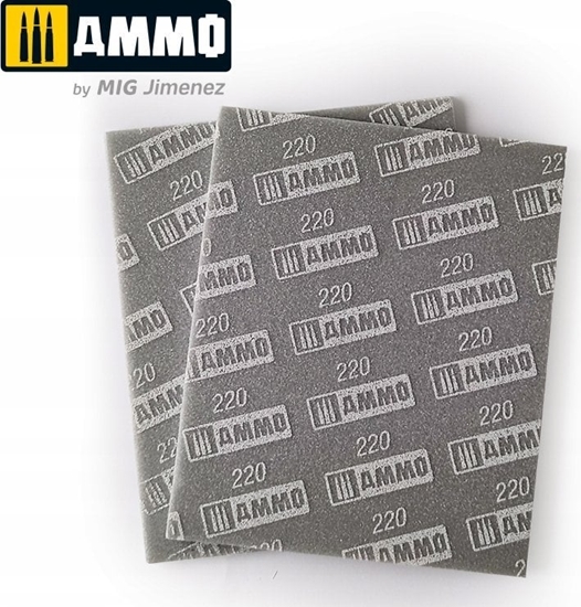 Picture of Vallejo Ammo: Sanding Sponge Sheet - 220 (2)
