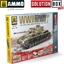 Attēls no Vallejo Ammo: Solution Box Mini 19 - WWII German D.A.K. Vehicles - Colors and Weathering System