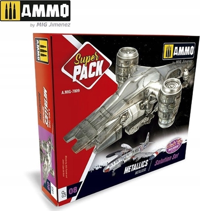 Attēls no Vallejo Ammo: Super Pack - Metallics Solution Set