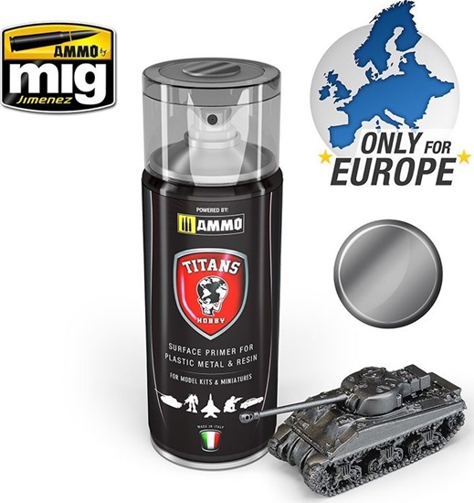 Picture of Vallejo Ammo: Titans Primer - Gun Metal