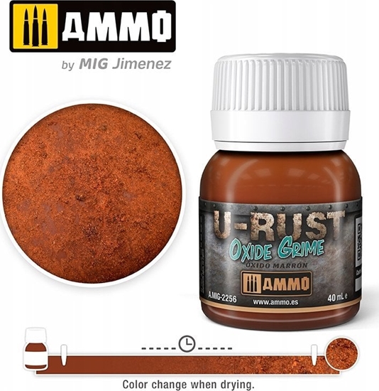 Picture of Vallejo Ammo: U-Rust - Oxide Grime (40 ml)