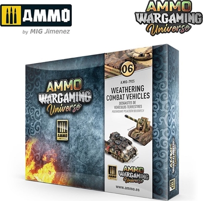 Attēls no Vallejo Ammo: Wargaming Universe 06 - Weathering Combat Vehicles - Postarzanie pojazdów bojowych