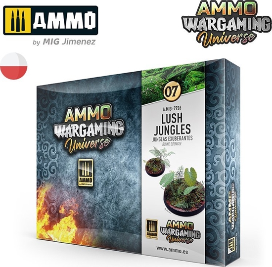 Picture of Vallejo Ammo: Wargaming Universe 07 - Lush Jungles - Bujne d¿ungle