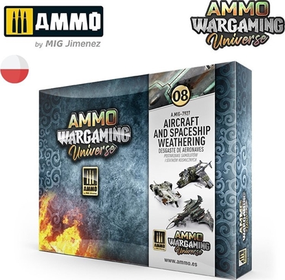 Attēls no Vallejo Ammo: Wargaming Universe 08 - Aircraft and Spaceship Weathering - Postarzanie samolotów i statków kosmicznych
