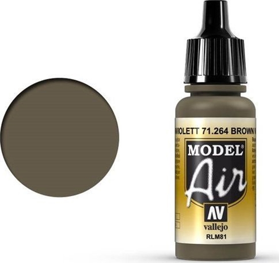 Picture of Vallejo Brown Violet RLM81 71.264 uniwersalny