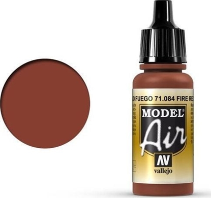 Picture of Vallejo Fire Red 71.084 uniwersalny
