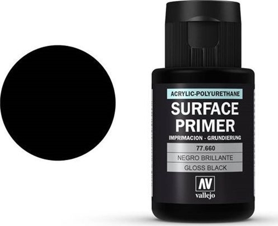 Picture of Vallejo Metal Color 77660 Gloss Black Primer uniwersalny