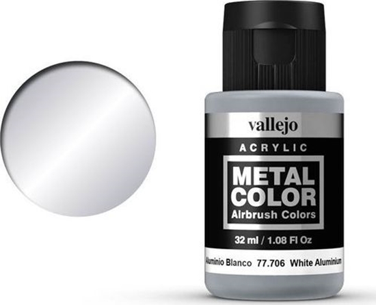 Picture of Vallejo Metal Color 77706 White Aluminum Vallejo uniwersalny