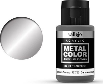 Attēls no Vallejo Metal Color Dark Aluminium 77703 Vallejo uniwersalny
