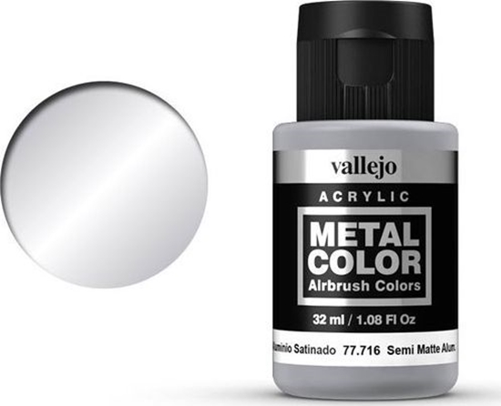 Picture of Vallejo Metal Color Metal Color Metal Color 77716 Semi Matt Aluminum Vallejo uniwersalny
