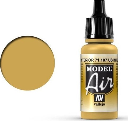 Изображение Vallejo US Interior Yellow 71.107 uniwersalny