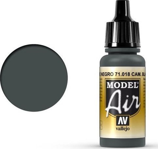 Изображение Vallejo Vallejo Model Air Black Green 71.018 uniwersalny