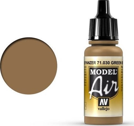 Picture of Vallejo Vallejo Model Air Brown Green 71.030 uniwersalny