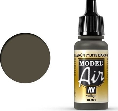 Attēls no Vallejo Vallejo Model Air Dark Green RLM71 71.015 uniwersalny
