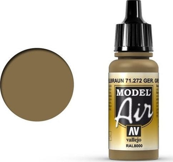 Picture of Vallejo Vallejo Model Air German Yellow Brown 71.272 uniwersalny