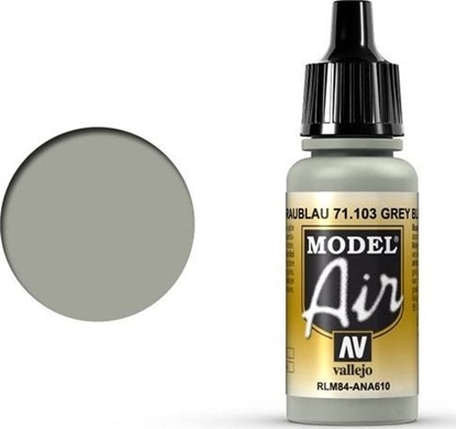 Attēls no Vallejo Vallejo Model Air Gray Blue RLM84 71.103 uniwersalny