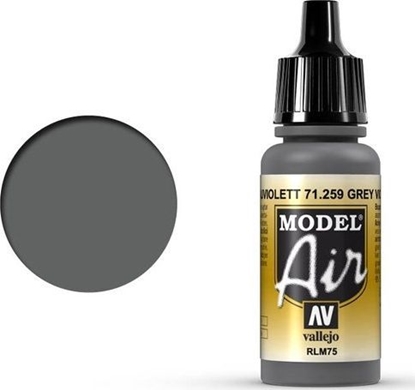 Attēls no Vallejo Vallejo Model Air Grey Violet RLM75 71.259 uniwersalny
