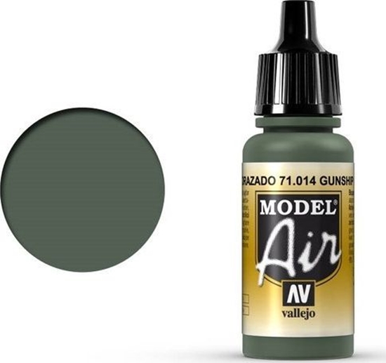 Изображение Vallejo Vallejo Model Air Gunship Green 71.014 uniwersalny
