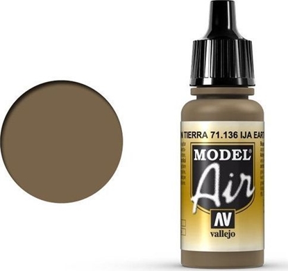 Attēls no Vallejo Vallejo Model Air IJA Earth Brown 71.136 uniwersalny