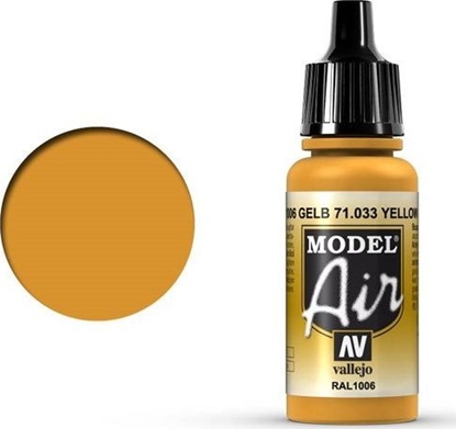 Attēls no Vallejo Vallejo Model Air Yellow Ochre 71.033 uniwersalny