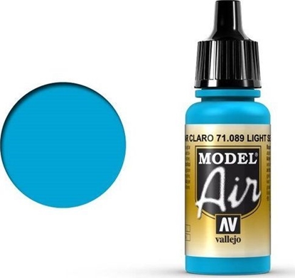 Изображение Vallejo Vallejo Model Air Light Sea Blue 71.089 uniwersalny