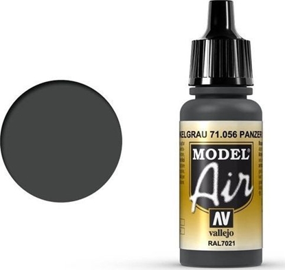 Изображение Vallejo Vallejo Model Air Panzer Dark Gray 71.056 uniwersalny