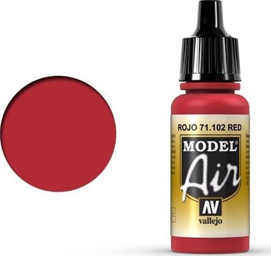 Picture of Vallejo Vallejo Model Air Red 71.102 uniwersalny