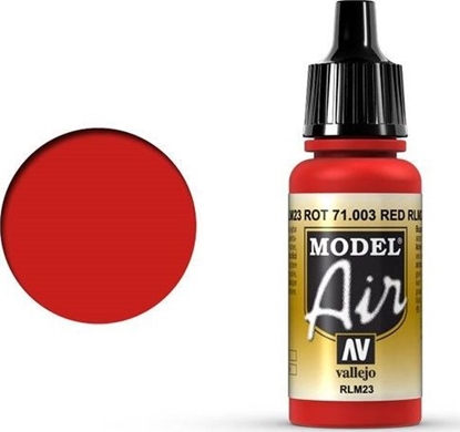 Изображение Vallejo Vallejo Model Air Red RLM23 71.003 uniwersalny