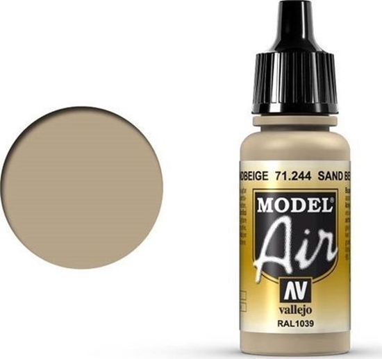 Picture of Vallejo Vallejo Model Air Sand Beige 71.244 uniwersalny