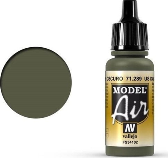 Picture of Vallejo Vallejo Model Air US Dark Green 71.289 uniwersalny