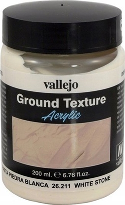 Attēls no Vallejo Vallejo: 26.211 - Diorama FX - Ground Textures - White Stone (200 ml)