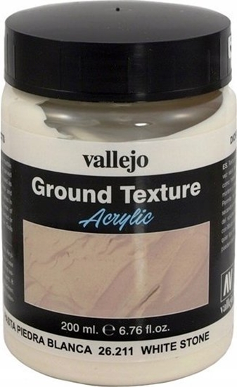 Picture of Vallejo Vallejo: 26.211 - Diorama FX - Ground Textures - White Stone (200 ml)
