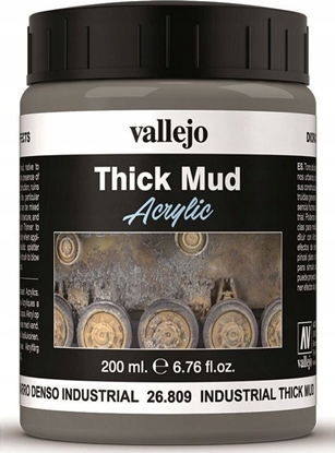 Attēls no Vallejo Vallejo: 26.809 - Diorama FX - Thick Mud - Industrial Mud (200 ml)