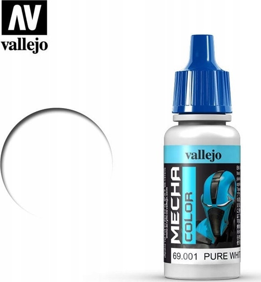 Picture of Vallejo Vallejo: 69.001 - Mecha Color - Pure White (17 ml)
