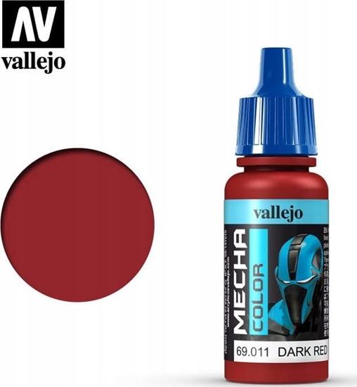 Picture of Vallejo Vallejo: 69.011 - Mecha Color - Dark Red (17 ml)