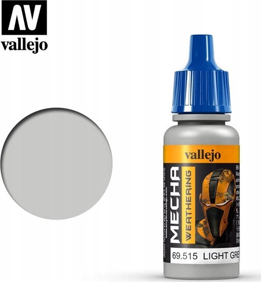 Picture of Vallejo Vallejo: 69.515 - Mecha Weathering - Light Grey Wash (17 ml)