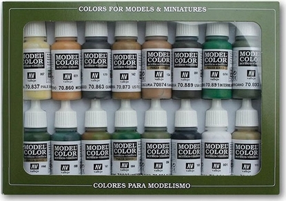 Picture of Vallejo Vallejo: 70.109 - Model Color Set - Allied Forces WWII (16 x 18 ml)