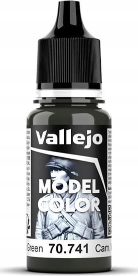 Изображение Vallejo Vallejo: 70.741 - Model Color - Camouflage Black Green (18 ml)