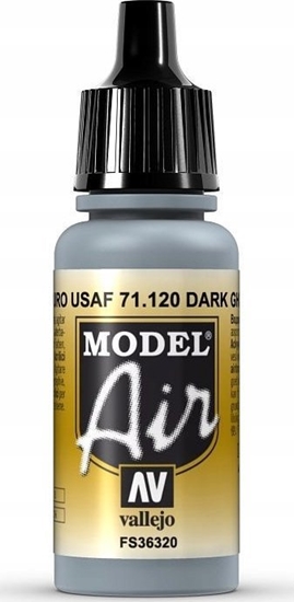 Picture of Vallejo Vallejo: 71.120 - Model Air - USAF Dark Ghost Gray (17 ml)