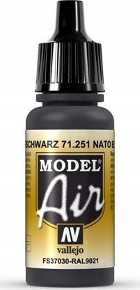 Изображение Vallejo Vallejo: 71.251 - Model Air - NATO Black (17 ml)