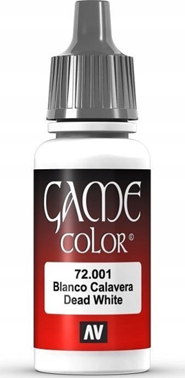 Picture of Vallejo : 72.001 - Game Color - Dead White (18 ml)